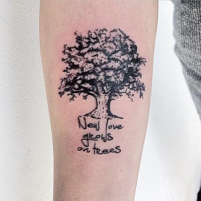 tatuaggio albero  79